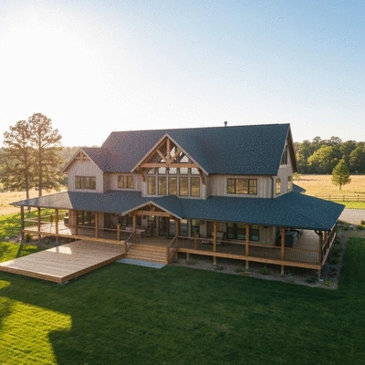 A modern resin bound driveway with a car parked on it, showing curb appeal, no text, no words, no typography, clean image