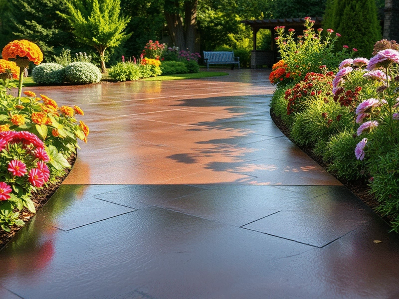 How to Incorporate Garden-to-Driveway Flow into Your Resin Driveway Design
