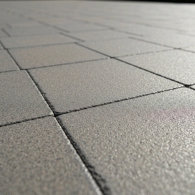 Close-up view of a durable resin driveway surface showing texture and resilience