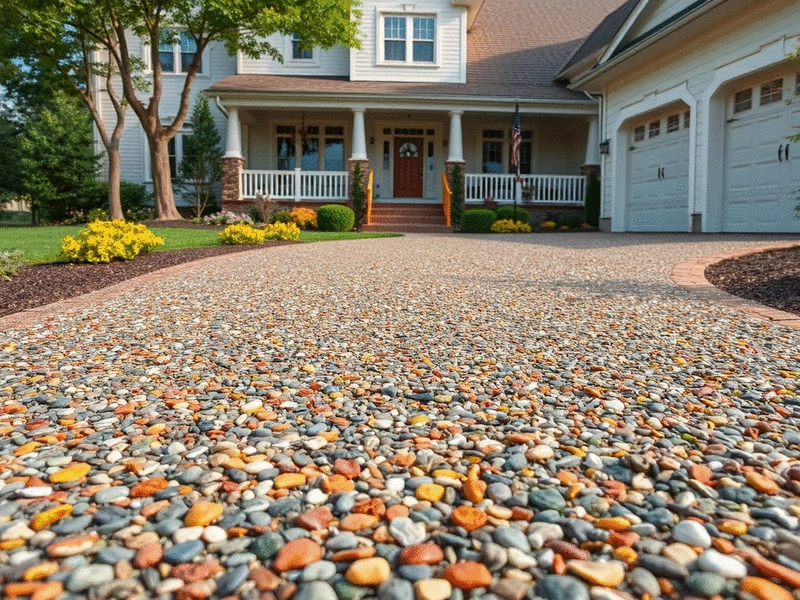 How to Personalize Your Resin Driveway with Custom Colours and Aggregate Choices to Match Your Home